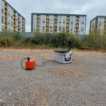 Medición de vibración ambiental con equipo Gemini 2 de PASI en terreno urbano de Concepción mediante técnica de Nakamura.