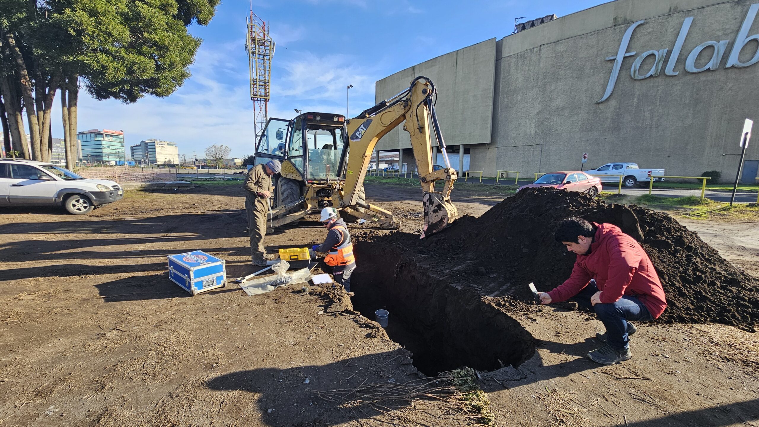 Estudio de suelo, calicata, sondaje, deflectómetro de impacto ligero, ensayos de laboratorio, control de densidad